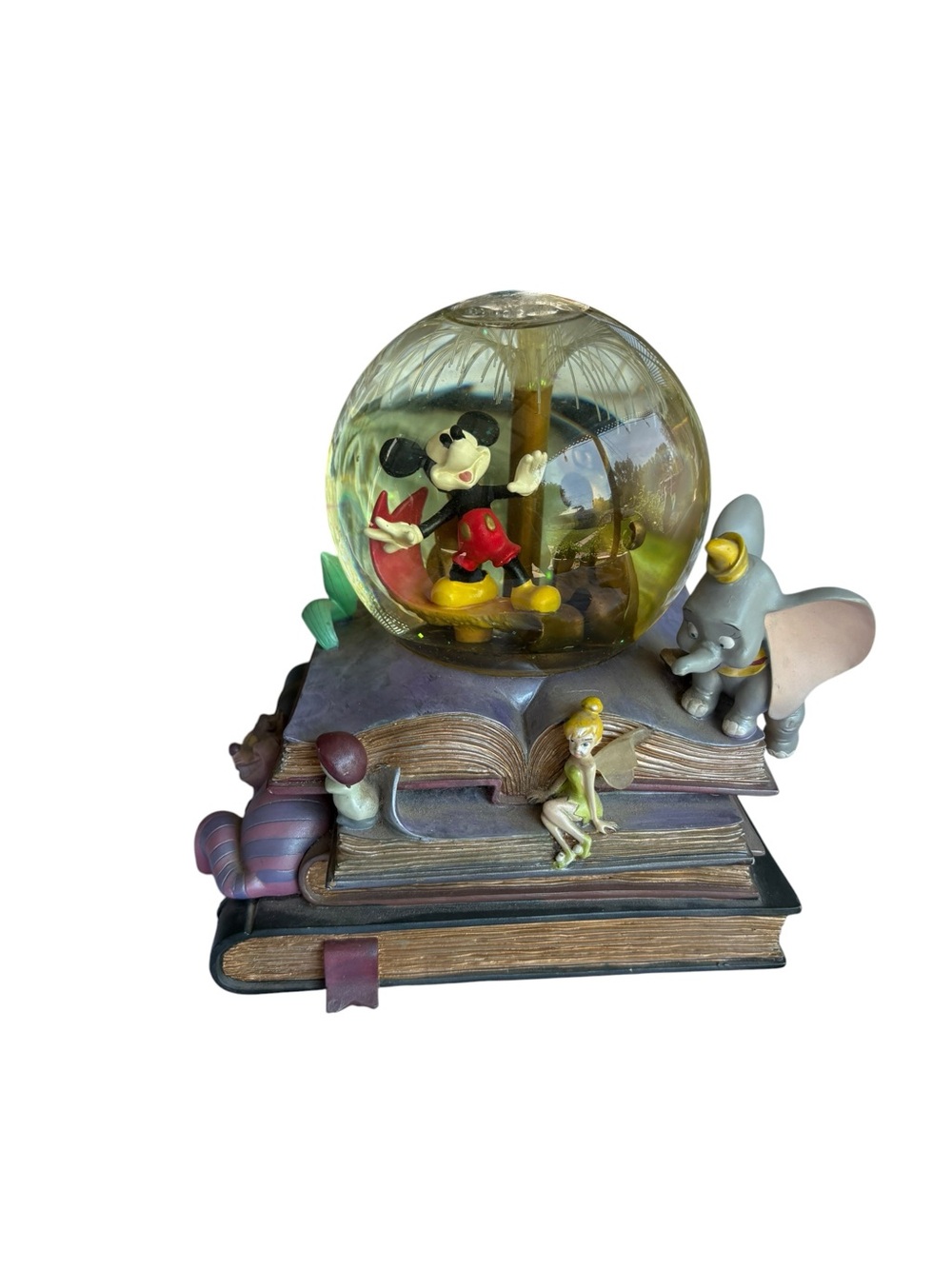 Disney 75th Anniversary Snow Globe Dome READ Cute